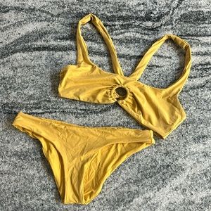 L*space yellow bikini